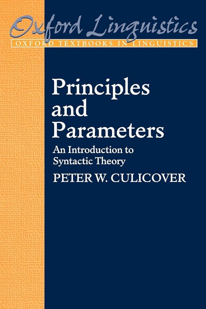 Amazon.com: Principles and Parameters: An Introduction to